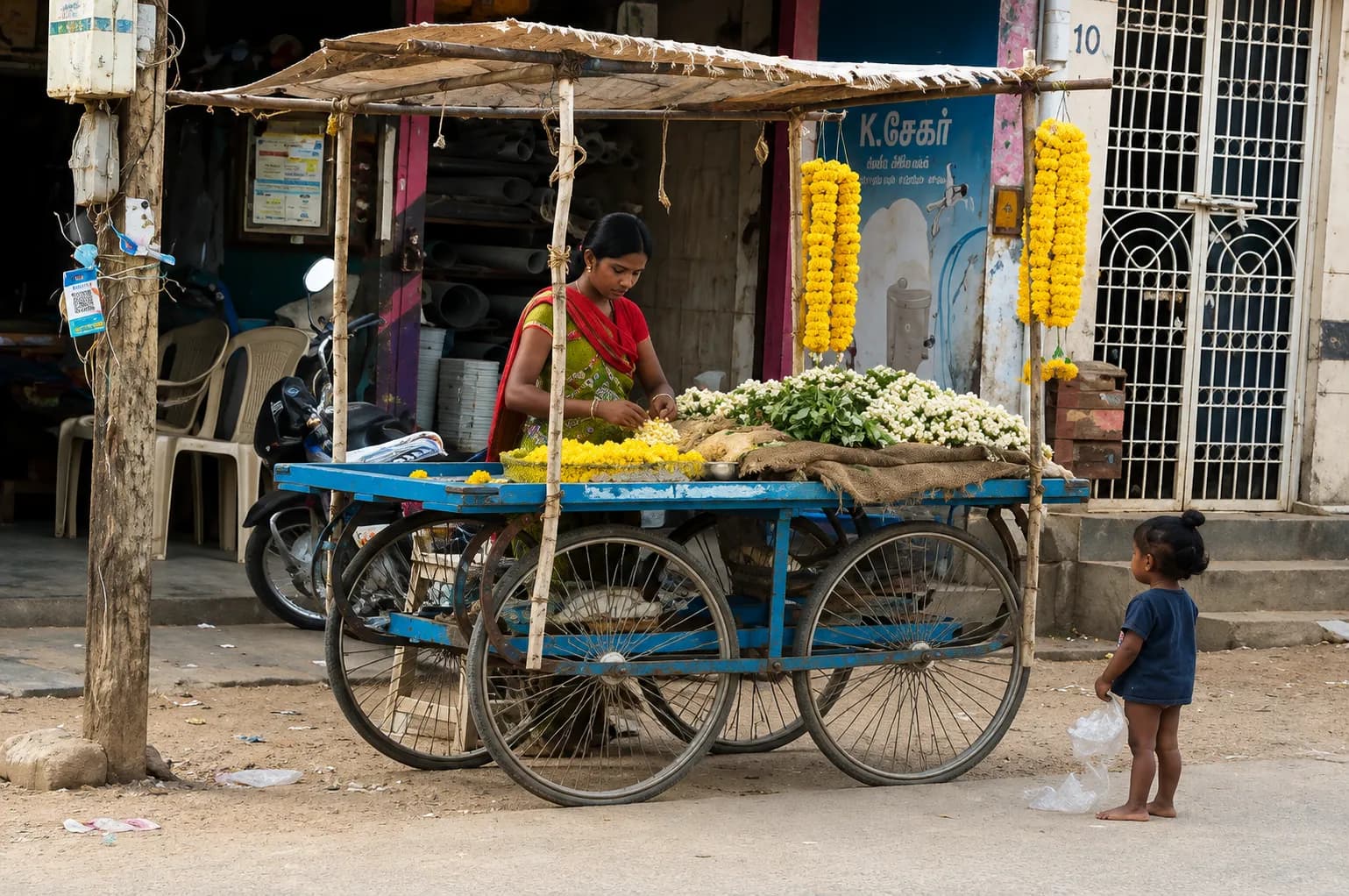 A livelihood for a widowed mother